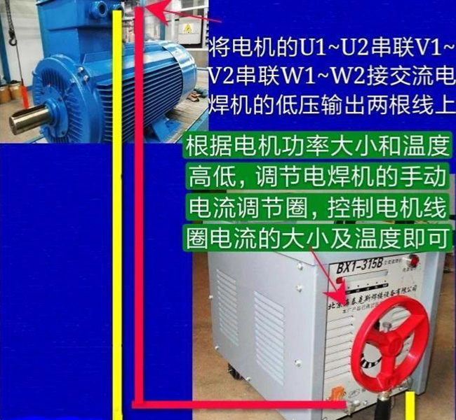 六安電機(jī)為您科普電機(jī)的通電去濕干燥法。